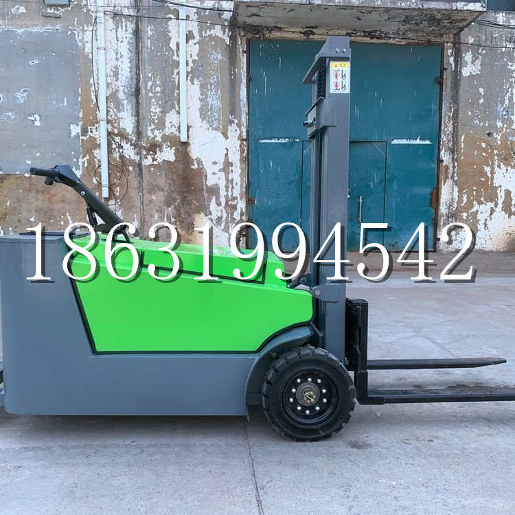 善化区小型电动叉车1吨2吨步行站驾式电瓶堆高充电装卸车液压升降车铲车